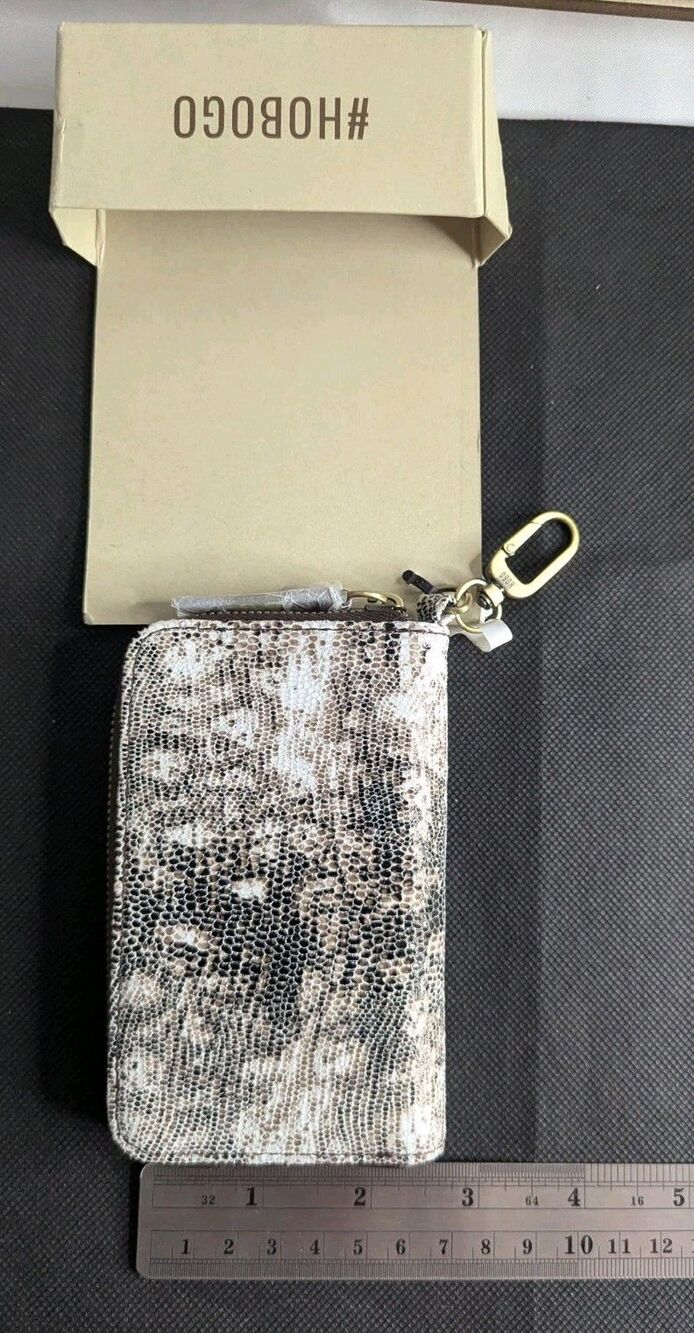 Hobo Card Case, Wallet - Waver Lizard Print, Hobo Go, NWT - Picture 5 of 7